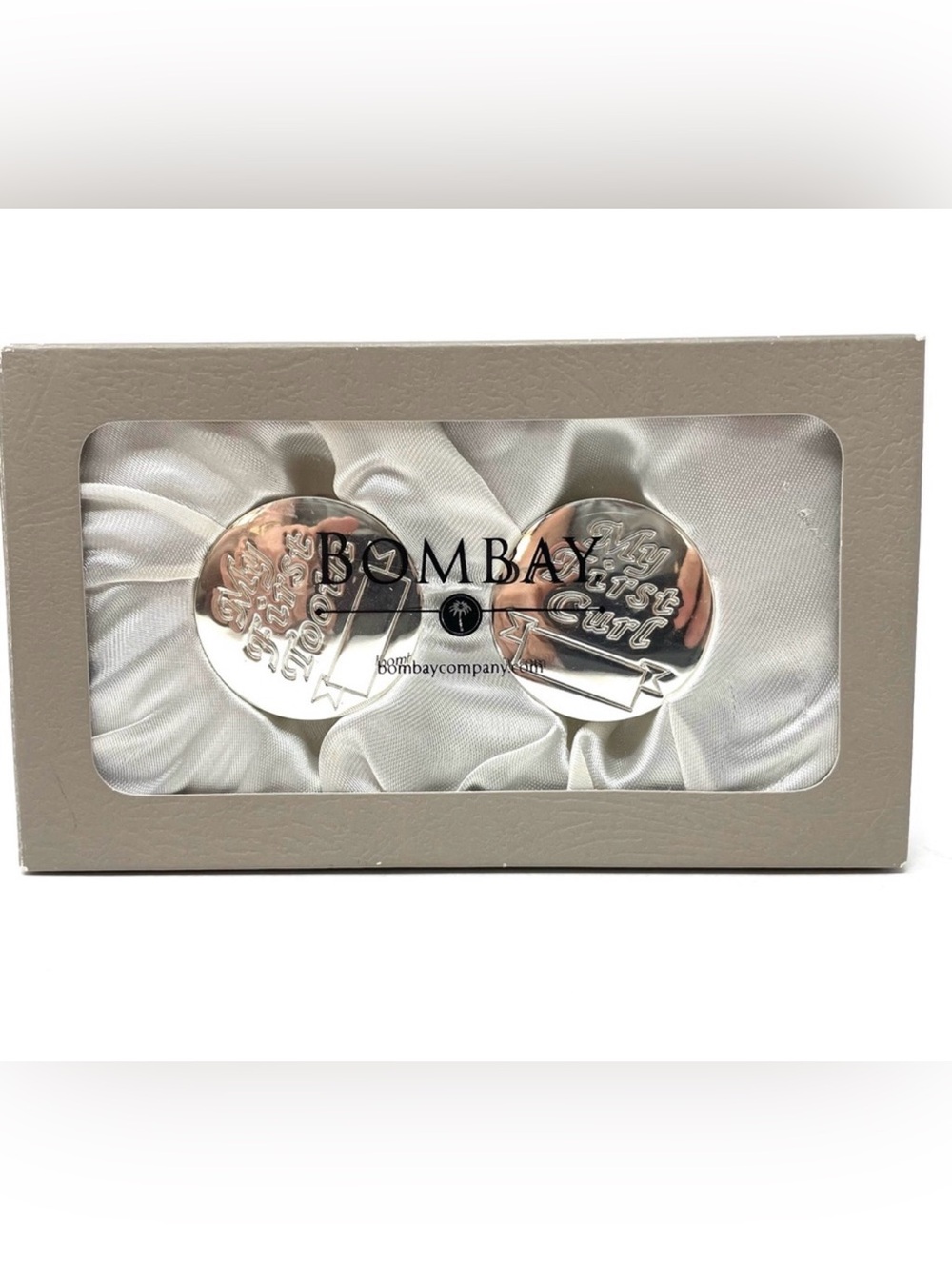 BOMBAY Baby’s first tooth and curl keepsakes holders, NWOT